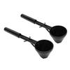 Ground Coffee Measuring Funnel for Reusable Coffee Scoop ABS Plastic Funnel for Home and Office Use
