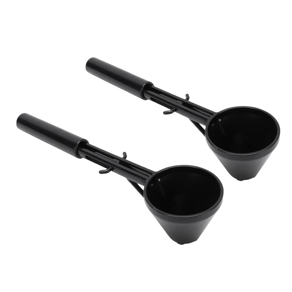 Ground Coffee Measuring Funnel for Reusable Coffee Scoop ABS Plastic Funnel for Home and Office Use