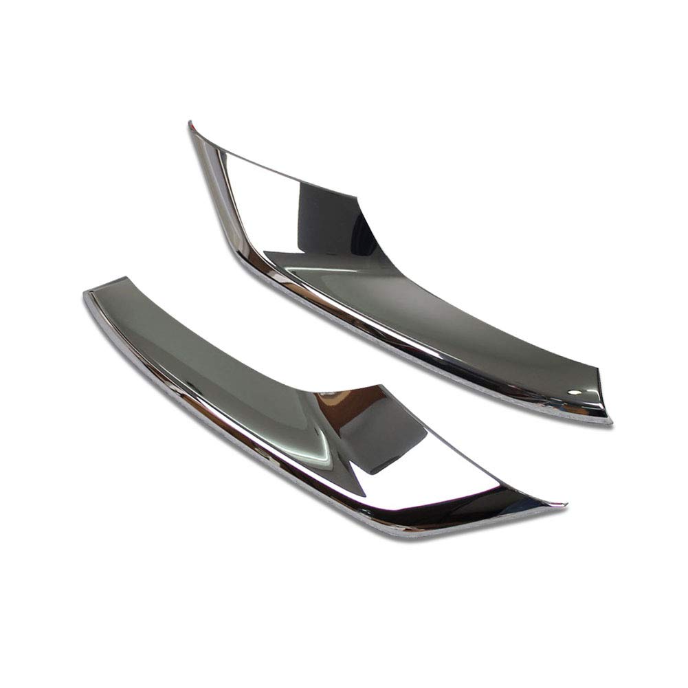 RUIQ Chrome Front Fog Lamp Garnish Bezel Cover for the New Mazda3 Sedan Designed specifically for the Mazda3 (Lower) (BP Series, 2019.06~). Sedan.