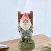 Santa Claus Desktop Decoration  Resin Crafts Creative Office Small Ornaments Mobile Phone Holder