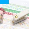 Perfurador de Furos para Fita Perfuradores de Furos para Fita Perfurador para Scrapbooking para Papel de Folha Solta Adesivo de Reforço para Furos Planejador Diário