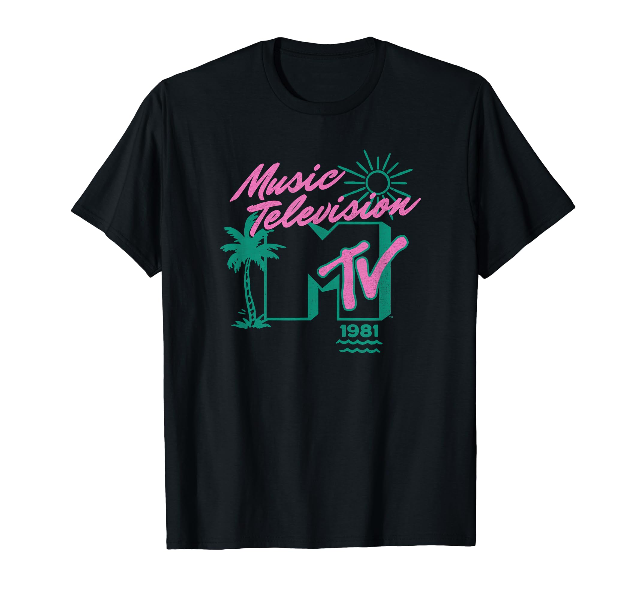 

MTV Music Television 1981 Summer Time Classic Logo T-Shirt