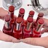 Mirror Glaze Lippenstift, langanhaltender feuchtigkeitsspendender Lipgloss, schimmerndes Finish