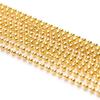 10 Meters 1.2 1.5 2 mm Metal Ball Bead Chains Bulk Kettingen Necklace Chain For Jewelry Making DIY Bracelet Necklaces Wholesale