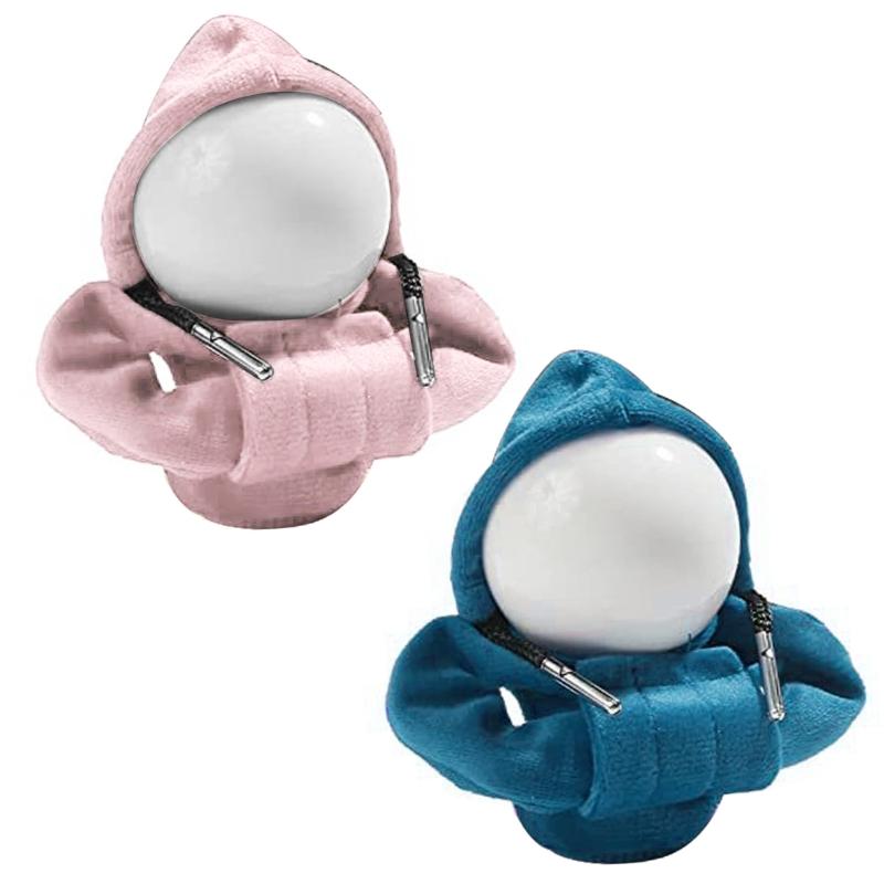 3Pcs/1Pc Universal Car Gear Shift Handle Hoodie Cover Knob Hoodie Cover Decoration Fit Manual Automatic Car Interior Accessories