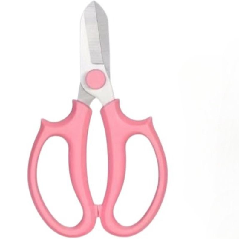 1PC Garden Scissors Stainless Steel Wide Blade Garden Scissors for Floral Arrangements and Pruning Garden Accessories