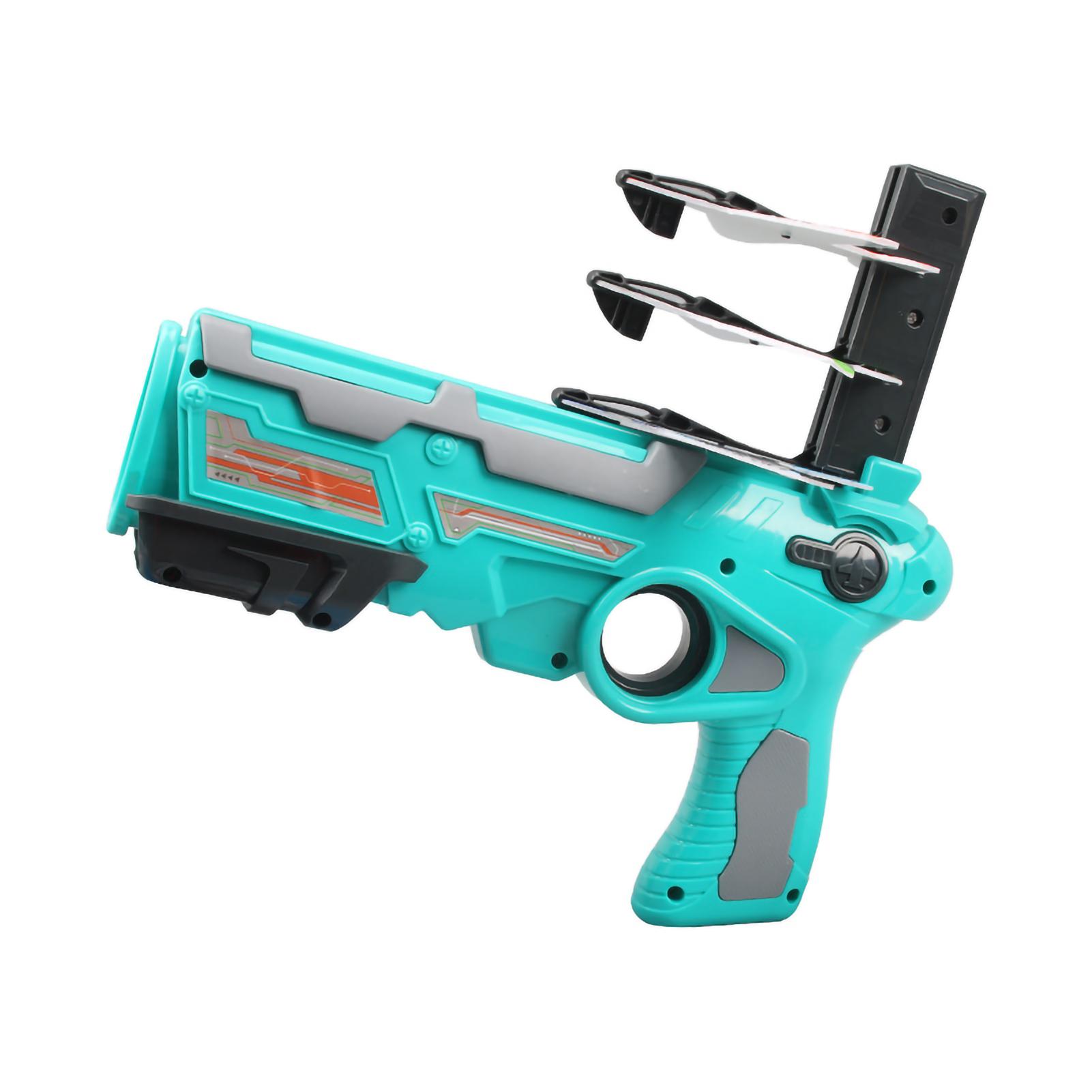 Catapult Plane Launcher Toy Bubble Airplane Toy One Click Ejection Plane Launcher Model for 3 Years Old and AboveGreen