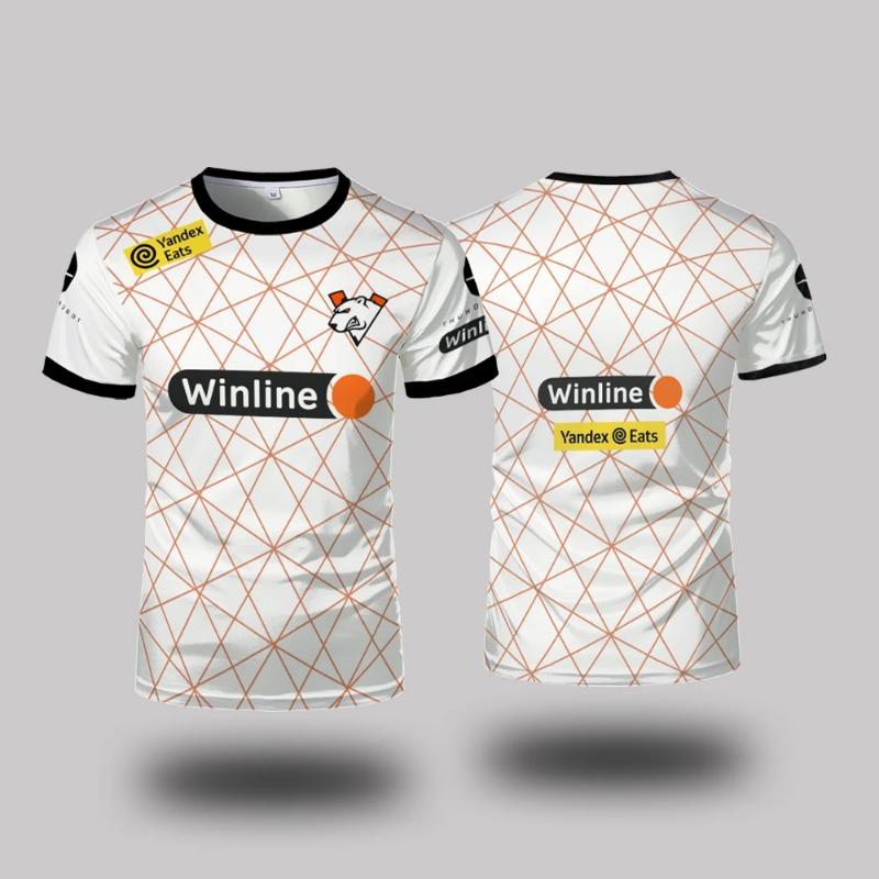 2024 League of Legends BLG Uniform Jersey E-Sport T-Shirts LPL Fans ESports Game Support T-Shirts Unisex Kurzarm Tops T-Shirt