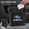 Car Trash Can Garbage Dustbin Storage Box For Subaru STI Impreza Forester Tribeca XV BRZ WRX Outback Legacy Y15