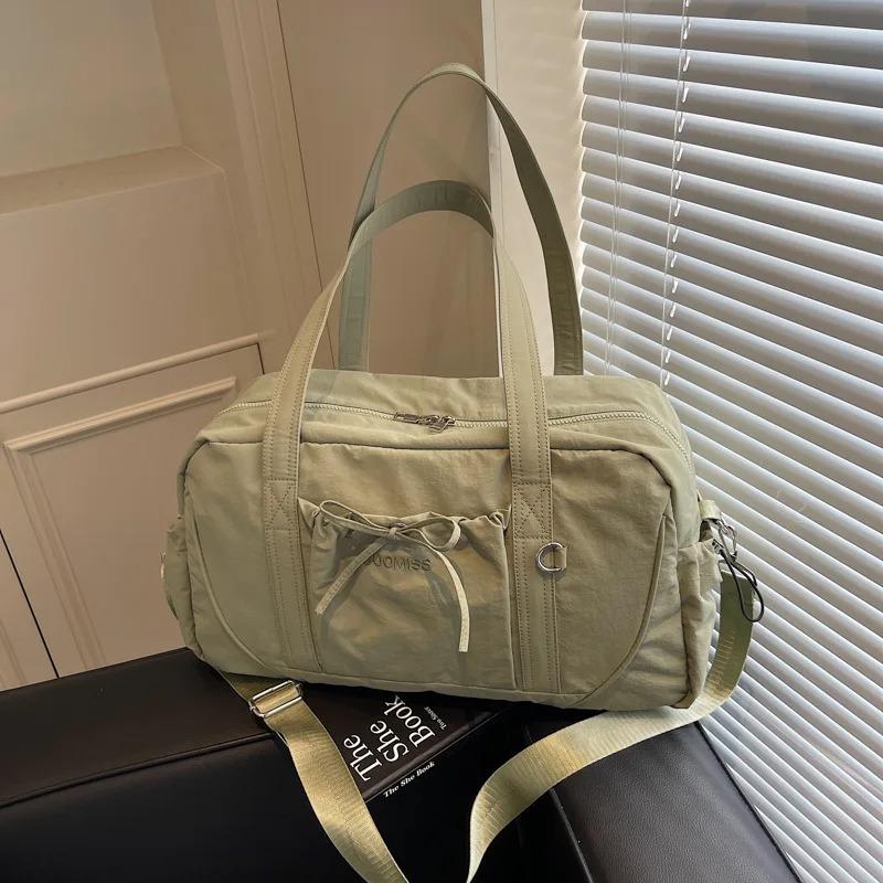 Neue Reisetasche Großes Fassungsvermögen Schulter Tragbar Gepäcktasche Reiseaufbewahrungstasche Bordtaschen Sport-Fitness-Taschen für Damen