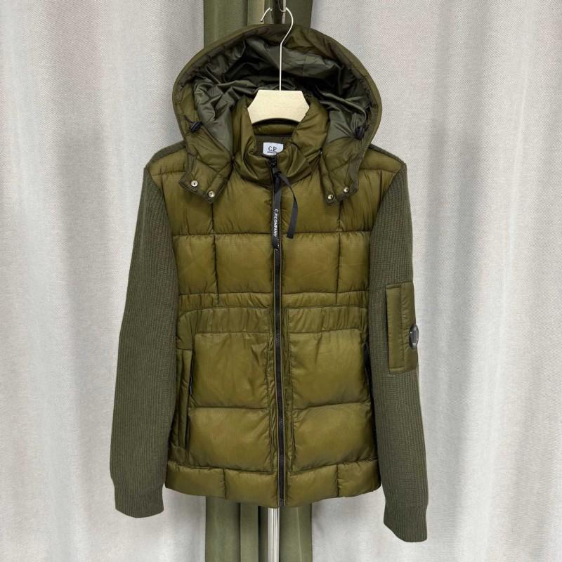 Mens Cotton Puffer Jacket With Patch Badge Hooded Loose Fit Streetwear Outdoor Winter Coat