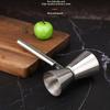 304 Stainless Steel Cocktail Jigger with Handle Double Headed Japanese Measuring Cup Anti-Spill Rust-proof Bar Measure Tools