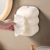 Cloud Shaped Tissue Box Holder Playful Cloud Tissue Box Organizers Efficient Tissue Dispenser Paper Storage Box