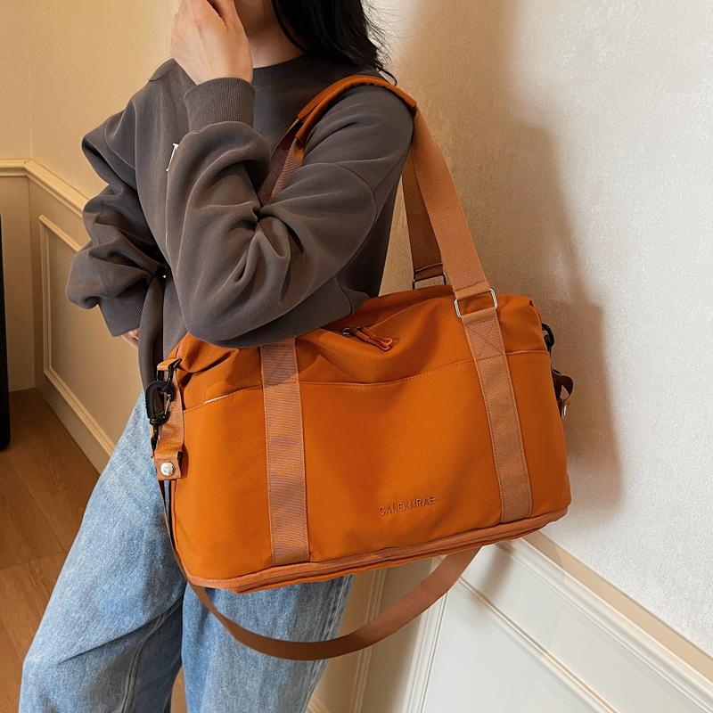 Large Capacity Short Distance Travel Bag Storage Bag Lightweight Sports Crossbody Fitness Bag