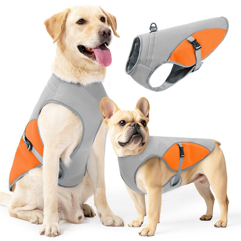 Pet Cooling Vest: Breathable, Anti-Heatstroke Dog Apparel with Reflective Strip for Summer