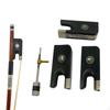 4/4 Cello Bow Frog Set Straight Design Ebony Musical Instrument Spare Part Compact High Performance