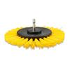 6-Piece Electric Drill Brush Set for Cleaning: Includes Bristle and Wheel Brushes