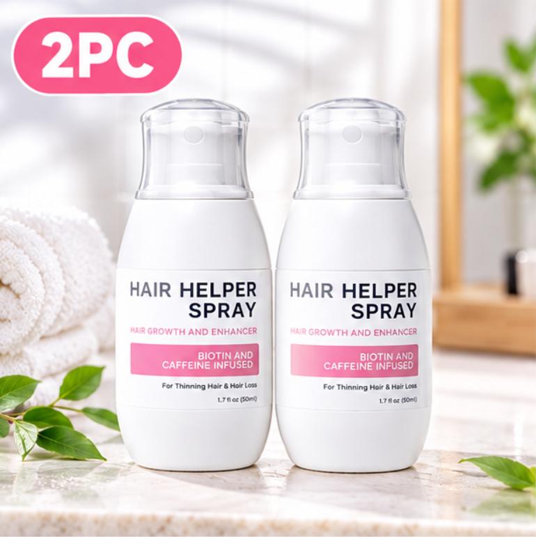 Hair Helper Spray, Haarspray, Reiswasserspray, für dünner werdendes Haar, natürliches Haarverdichtungsspray, 50 ml