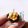 Mini 1/6 Scale Dollhouse Janpanese Sushi Food Kitchen Accessories Toy For Doll