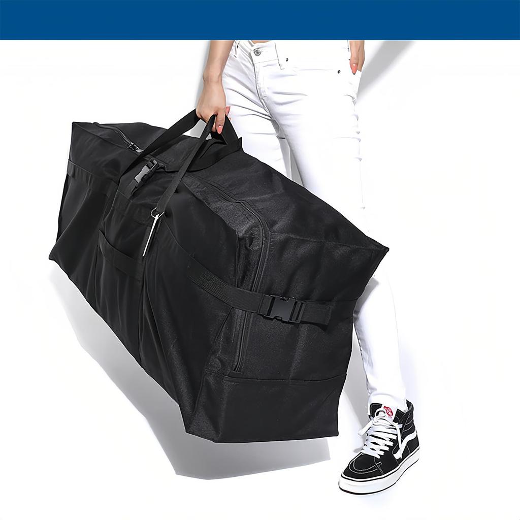 Arxus Large Capacity Tote Bag, Boston Bag, 180L, Waterproof, Foldable, for Travel, Studying Abroad, Moving, and Storage