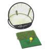 Golf Chipping Netz Polyester Netz Verstellbare Stange Bälle Matte Golf Ziel Übungsnetz für Erwachsene K