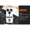 Electric Guitar Effect Pedal Booster Two Band EQ Mini Pedal Tone Boost for Electric Guitar Bass Guitar Parts Accessories