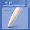 Smooth Quick-Dry 0.5mm Clickable Gel Pen – Black, ST Nib, Water-Based for Students