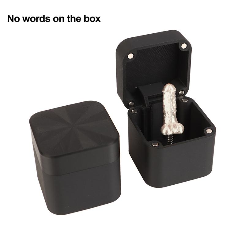 Spoof Middle Finger In The Box Funny Novelty Prank Gifts Surprise Gift Pop Up Box Toys For Men Christmas Creative Funny Gifts