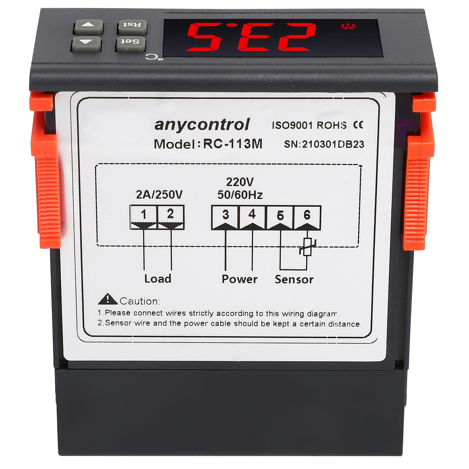 

DIY инкубатор для домашних животных с постоянной температурой нагрева PID термостат рептилий для домашних животных термостат