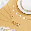 2022 Fashion New Luxury Bracelet Moon Lock Ot Pendant Hollow Out Student Cute Jewelry Couple Sweater Chain