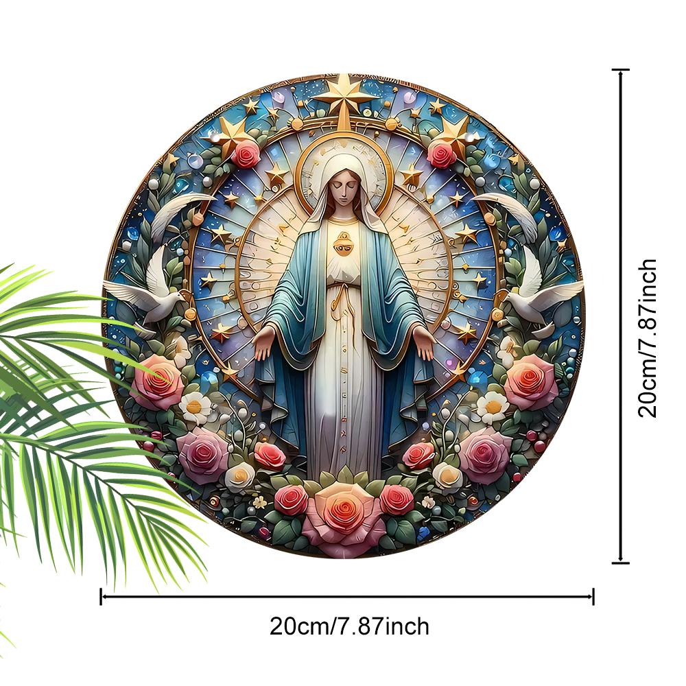 Mønsteret er et engelanheng, dekorasjon til hjemmets vegger eller dører, 2D flatt tre, julepynt, gaver til venner og familie