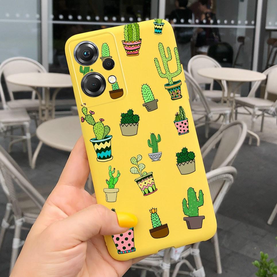 For One Plus Nord CE 2 Lite Phone Case Soft Matte Silcione TPU Back Cover For OnePlus Nord CE2 Lite 5G Mobile Coques Flower Capa