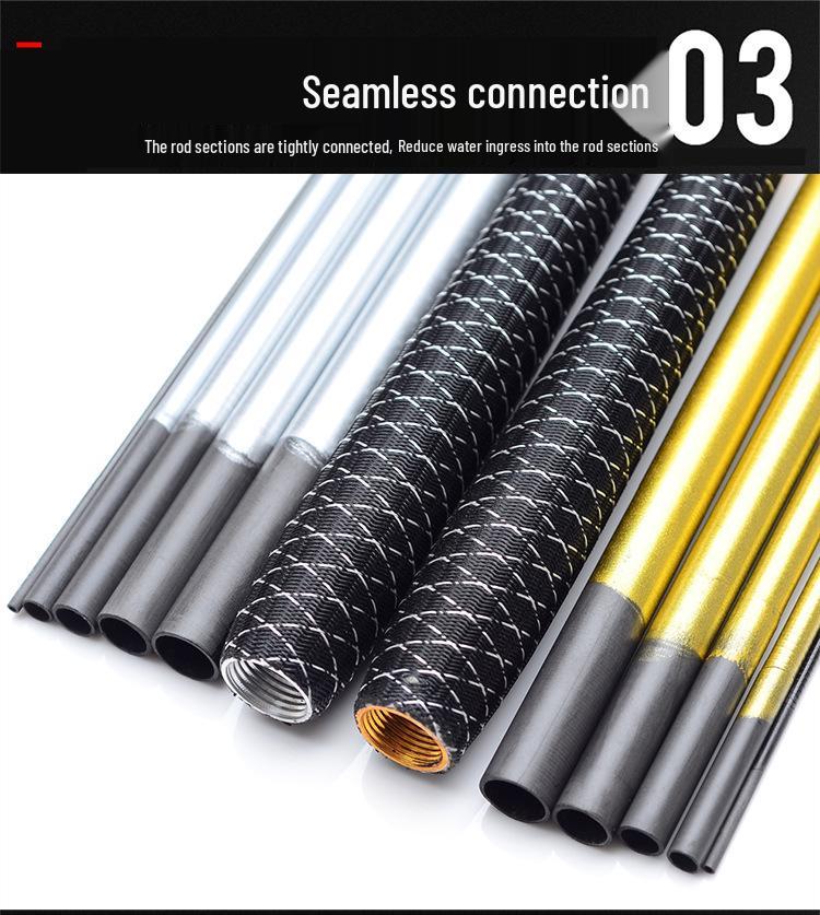 Undiță din Compozit de Carbon Taiwaneză, 37 T - Ideală pentru Caras Aurit, Crap și Crap Amur