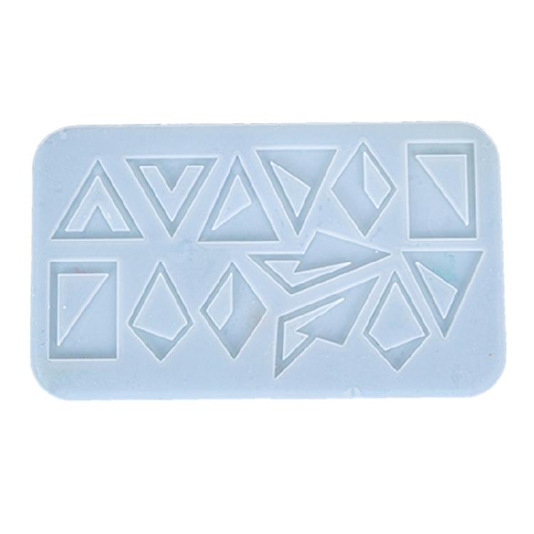 

Diy Epoxy Crystal Resin Earring Silicone Mold Scented Candle Tray Mirror Mold 1
