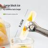 Silicone Long Ice Cube Mold for Easy Release, DIY Popsicles, Baby Food, and Household Ice Bricks