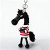 Tianxuan Black Horse Plush Toy Bag Charm Keychain Doll Clothes Doll Children'S Toy