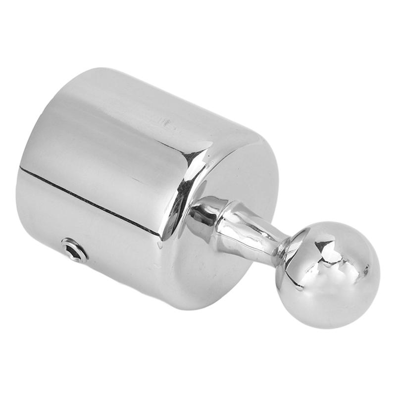 Bimini-Top Boots-Außenöse Antioxidation Salzwasserbeständig ID 25,6 mm Marine-Edelstahl für 25 mm Rundrohr