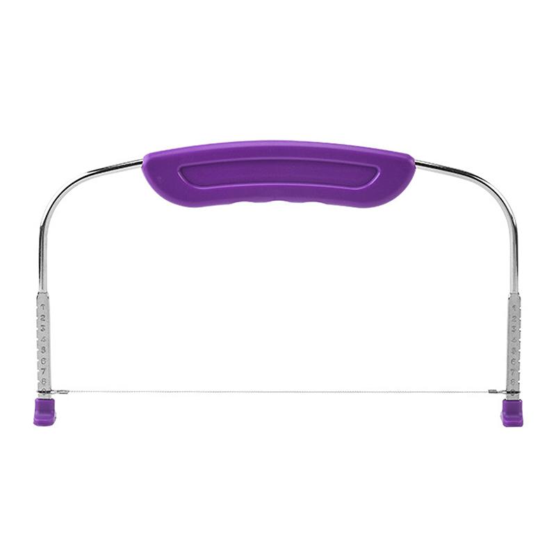 Kráječ na chleba Nastavitelný Nerezový Kráječ na dorty Kuchyňské doplňky Jednořádkový Kráječ vrstev na dorty Pekáč Cukrářské řezací nástroje