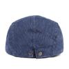 Autumn Winter Vintage Men Beret Newsboy Hats Classic Denim Caps Cotton Beret Hat Golf Driving Sun Flat Men Berets Cap