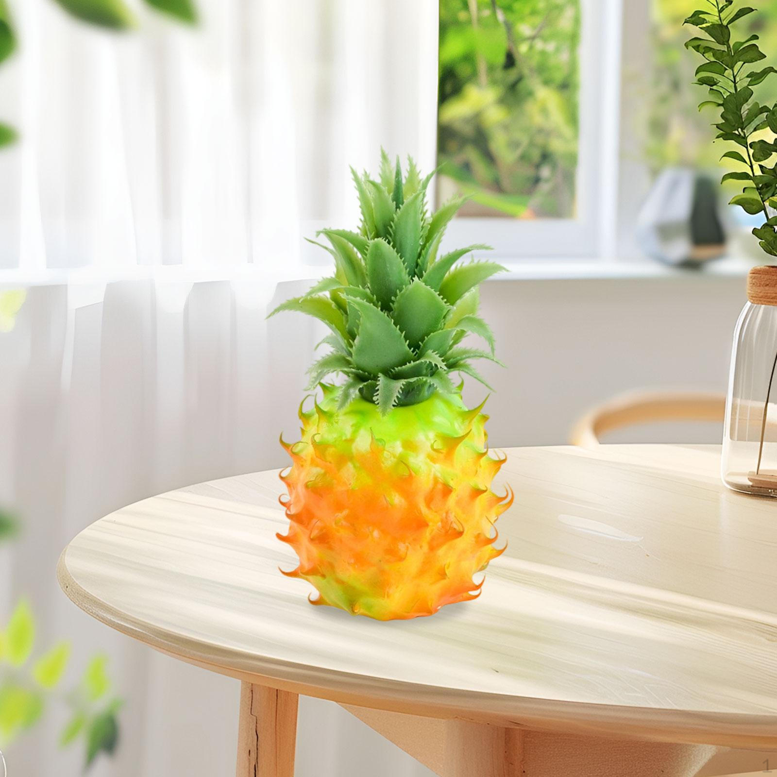 

Искусственный ананас фрукт для украшения орнамент спальня 10cmx21.5cm