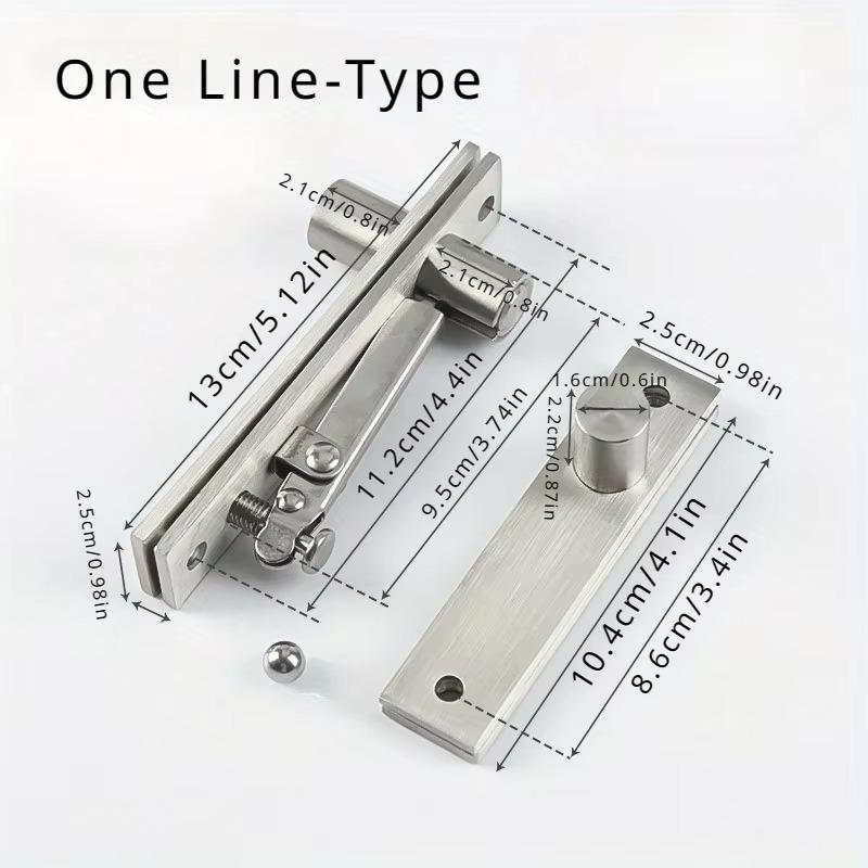 

Premium Hidden Pivot Hinge Durable and Smooth 360 Degree Rotation for Easy Movement of Wooden Doors one line