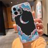 Phone Case For iphone 17 Air 17 16 Pro Max 15 14 13 Pro Max 15 16 Pro 15Plus Moon Art
