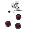 Volume Knobs+3 Pcs Control Knobs For Electric Guitar