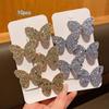 10 gold and silver butterfly hair clips are fashionable, sweet, and cute hair accessories suitable for daily use
