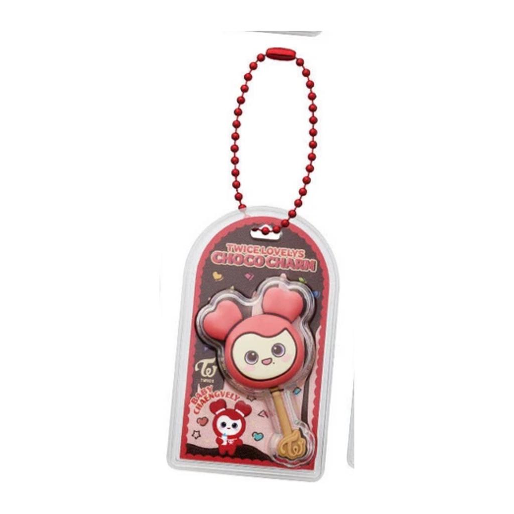 TWICE LOVELYS Mini-Schokoladenriegel-Anhänger (Nur Anhänger) JAPAN BANDAI OFFIZIELL