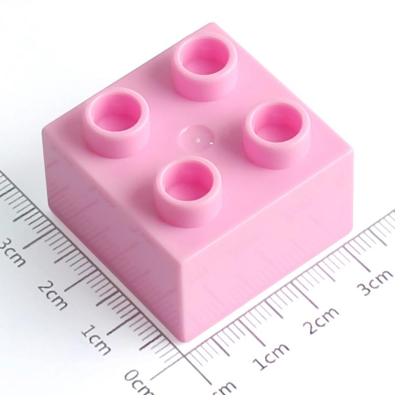 

12pcs DIY Large Building Block Brick 2X2 Bricks Big Size Bricks Toys For Educational Children Kids Gifts