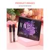 QIBEST Eyeshadow Liquid Matte Pearl Fine Flash Dark Black System of Europe and The United States Punk Smoky Makeup Eyeshadow Liquid