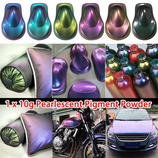 10g pigmenti camaleonte per auto vernice in polvere rivestimento accessori auto decorazione