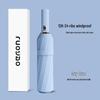 Automatic 60-Rib Folding Umbrella with UV Sun Protection