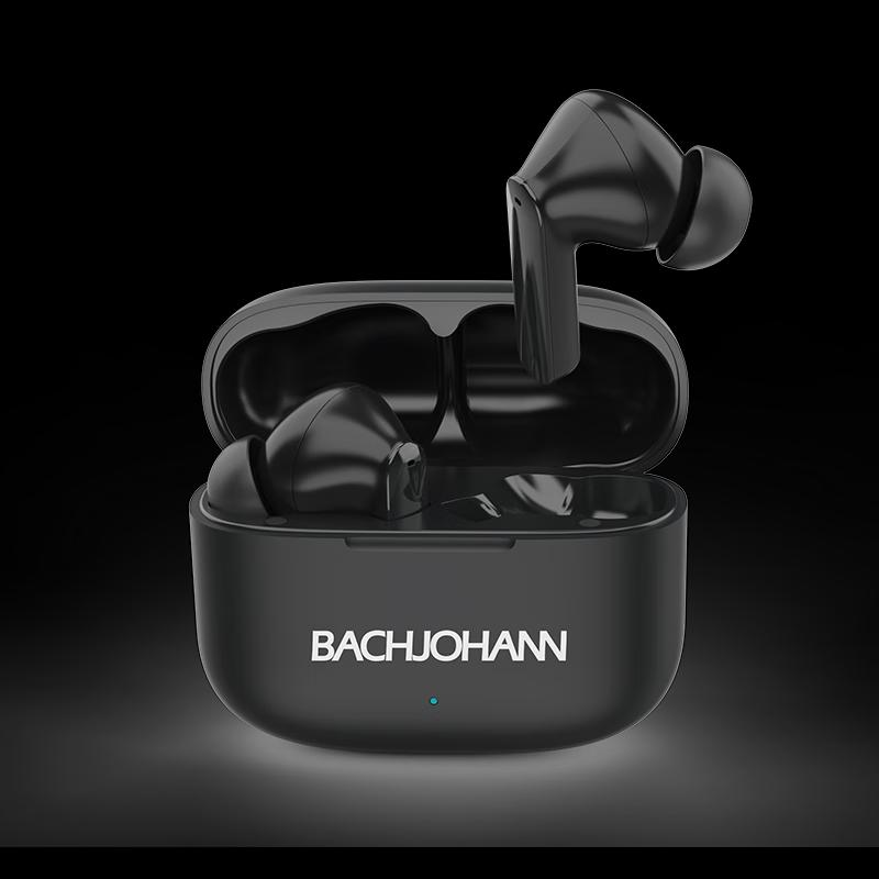 

Bach Johann T6 Smart Noise Cancelling True Wireless Bluetooth 5.3 Earbuds